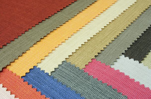 Multi kleur stofstalen textuur - Foto, afbeelding