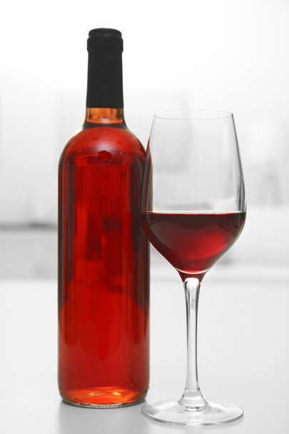 Glass of red wine   - Фото, зображення