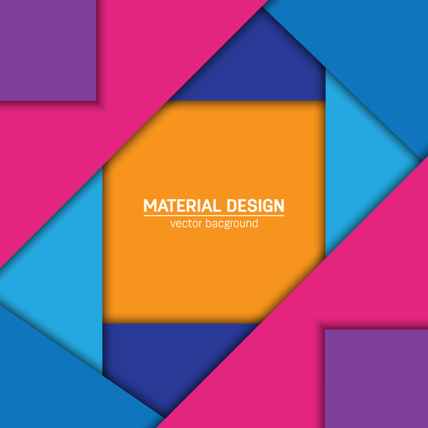 Vector material design background. - Vektör, Görsel