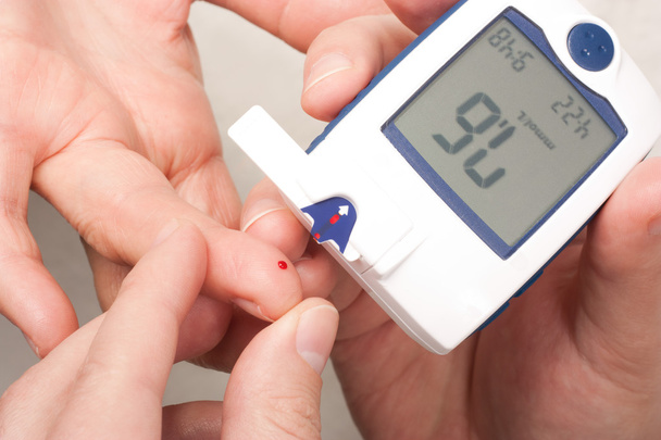 Blood test Diabetic - Photo, Image