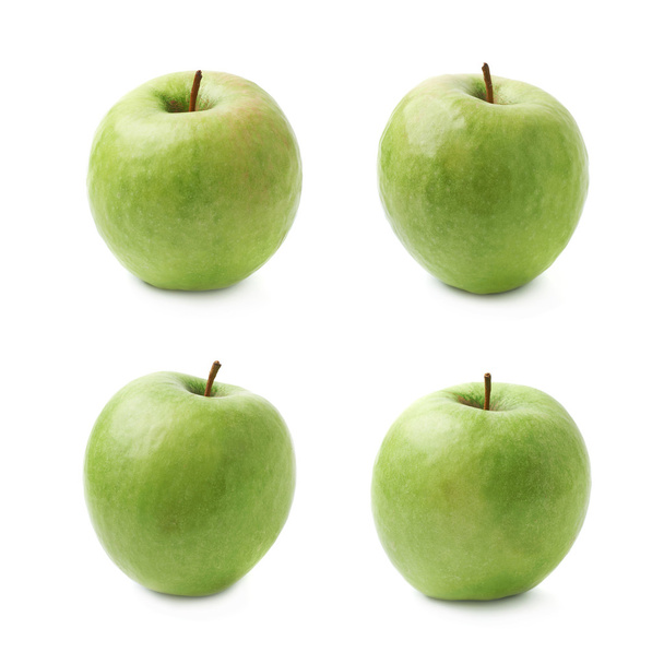 Ripe green apple isolated - Photo, image