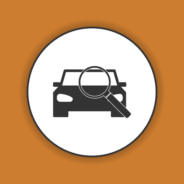 Значок обслуживания автомобилей
 - Вектор,изображение