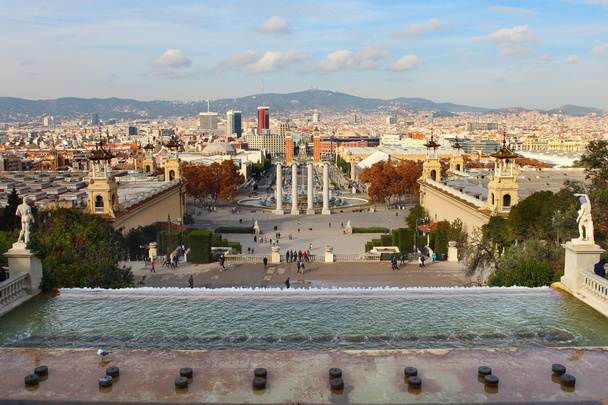 Plaza de Espanya à Barcelone
 - Photo, image