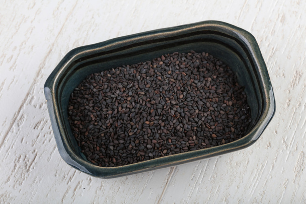 Siyah susam tohumları - Fotoğraf, Görsel