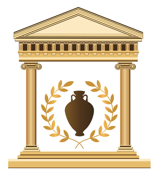 παλαιά ελληνικά σύμβολα - Διάνυσμα, εικόνα