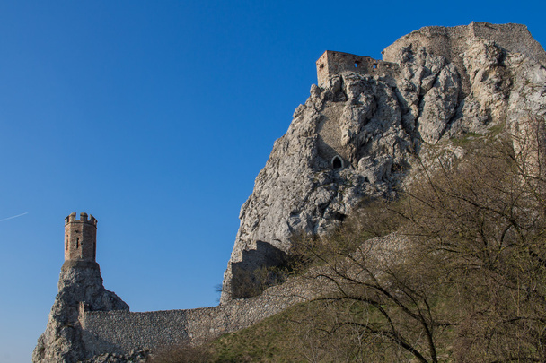 Devin castle and Maiden Tower, Slovakia - Photo, Image