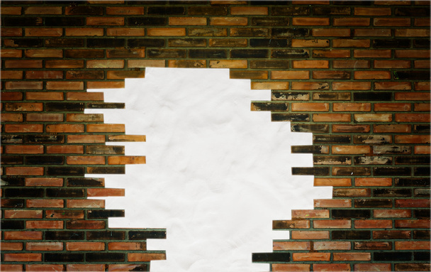Vecchio mattone parete Sfondo e texture, spazio plastilina per il testo
 - Foto, immagini