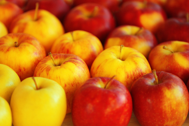 Ripe apples, closeup - Valokuva, kuva