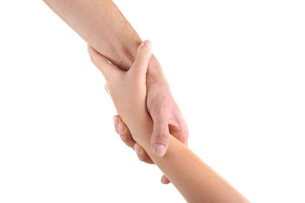 Handshake of friendship isolated - Fotografie, Obrázek