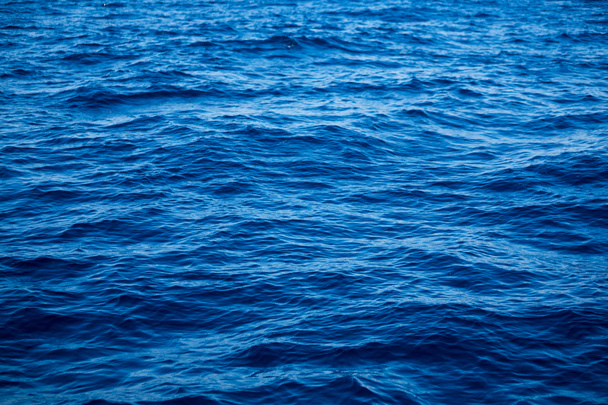 Vagues dans l'océan bleu
 - Photo, image