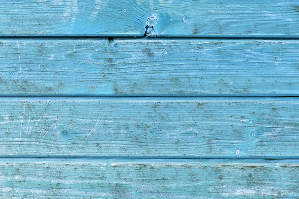 Die alte blaue Holzstruktur mit natürlichen Mustern - Foto, Bild