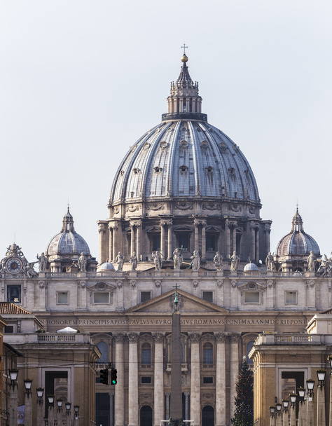 Pyhän Pietarin katedraali Vatikaanissa (Rooma, Italia
) - Valokuva, kuva