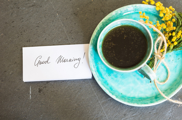 Tazza di caffè del mattino
 - Foto, immagini