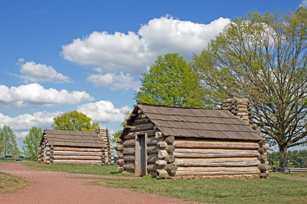 Soldiers Huts at Valley Forge - Photo, Image