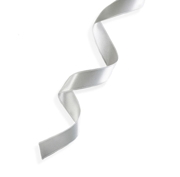 Curled ribbon, isolated on white - Фото, изображение