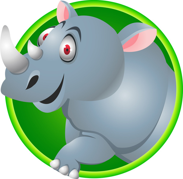 Rhino мультфільм
 - Вектор, зображення