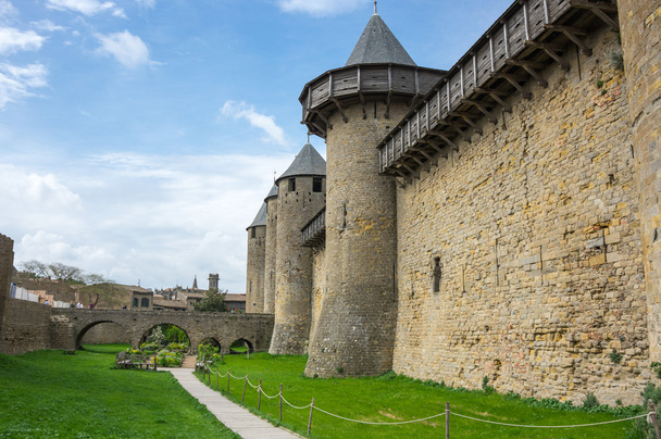 Castle and city walls of Carcassonne - Foto, Imagem