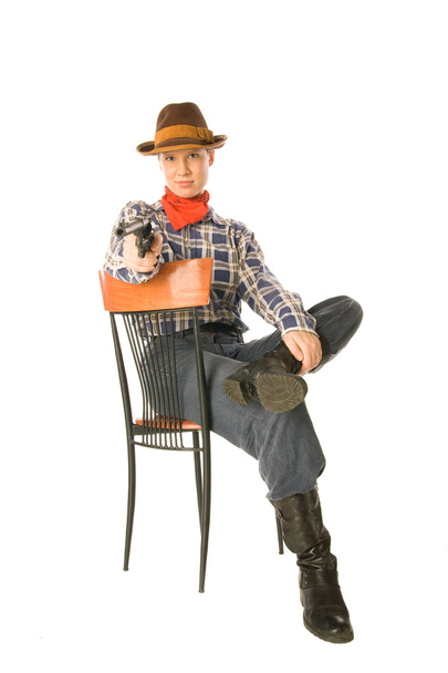 Sitting cowgirl 3 - Foto, immagini