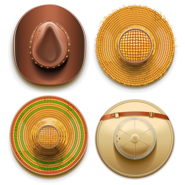Vector Hats Set - Vector, Image