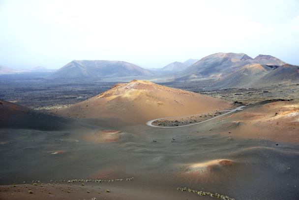 Lanzaroten vulkaaninen maisema - Valokuva, kuva