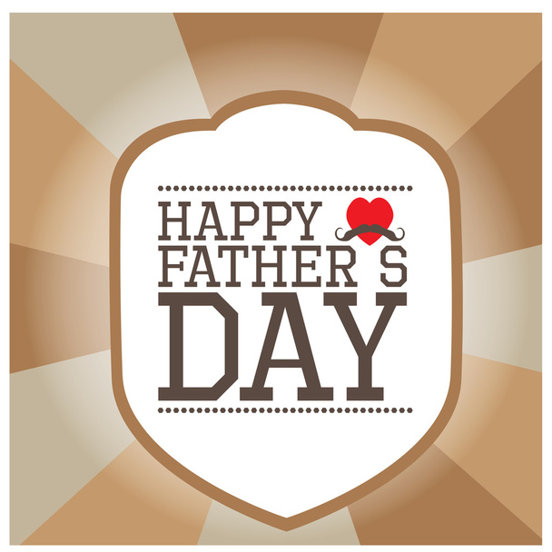 Happy father's day - Vektör, Görsel