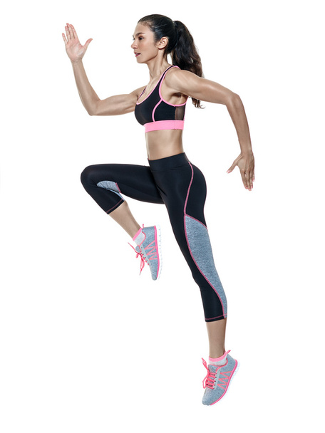 woman fitness exercises isolated - Valokuva, kuva