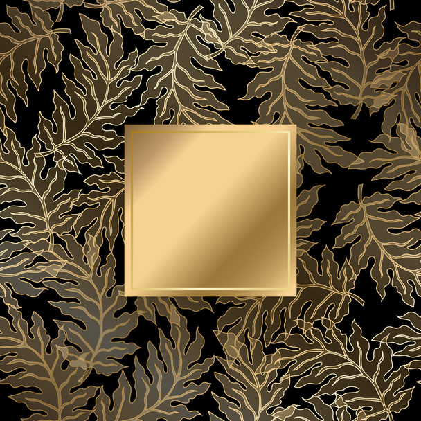 Abstract vintage damask pattern - Вектор,изображение