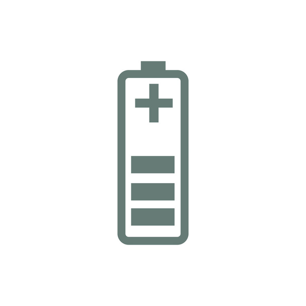 Battery icon. Concept flat style design illustration icon. - Photo, Image