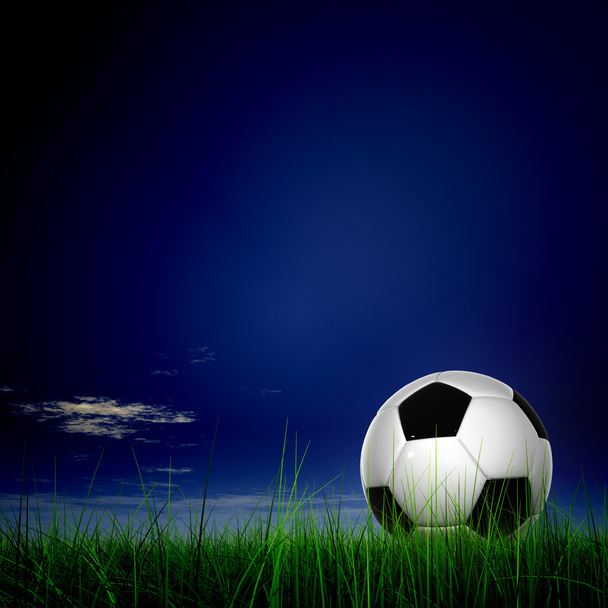 Konceptuální fotbalový míč - Fotografie, Obrázek