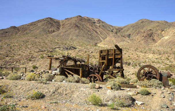 Bányászati területek Death Valley - Fotó, kép