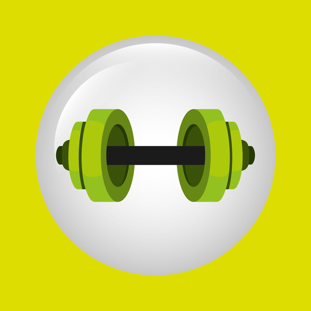 gym sport icon design - Vektori, kuva
