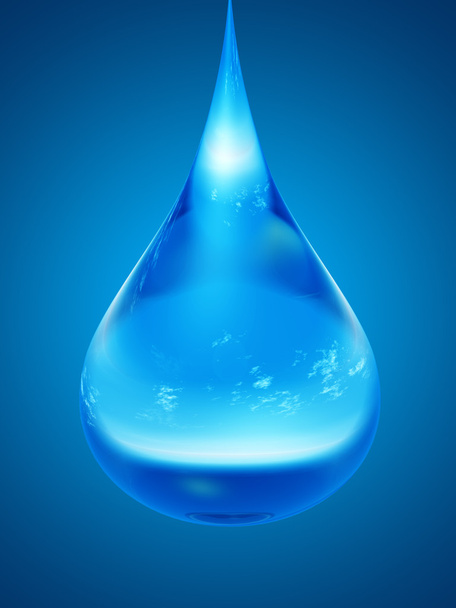 clean cold rain water liquid drop - Photo, Image