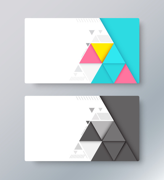 Abstract material card background. business card design. vector  - Vektor, kép