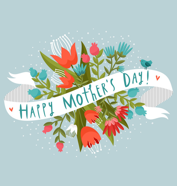 Šťastný Den matek - Vektor, obrázek