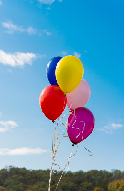Lucht-gekleurde ballen  - Foto, afbeelding