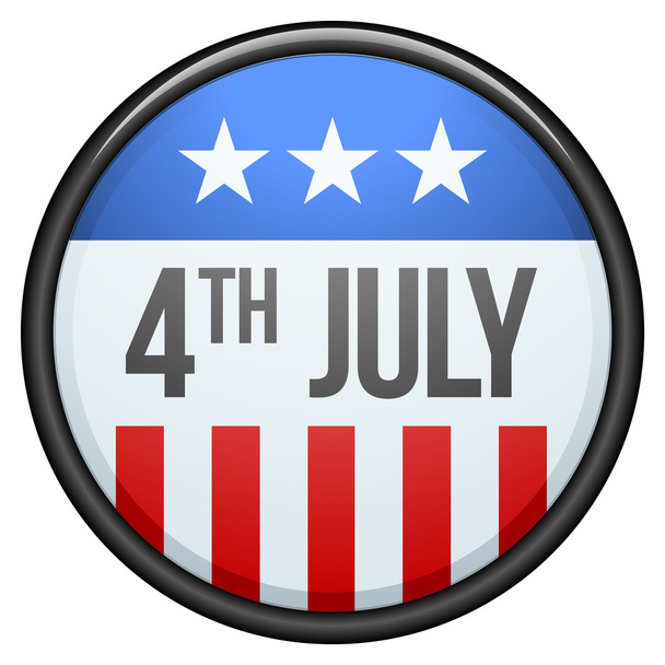 4. červenec Den nezávislosti - Vektor, obrázek