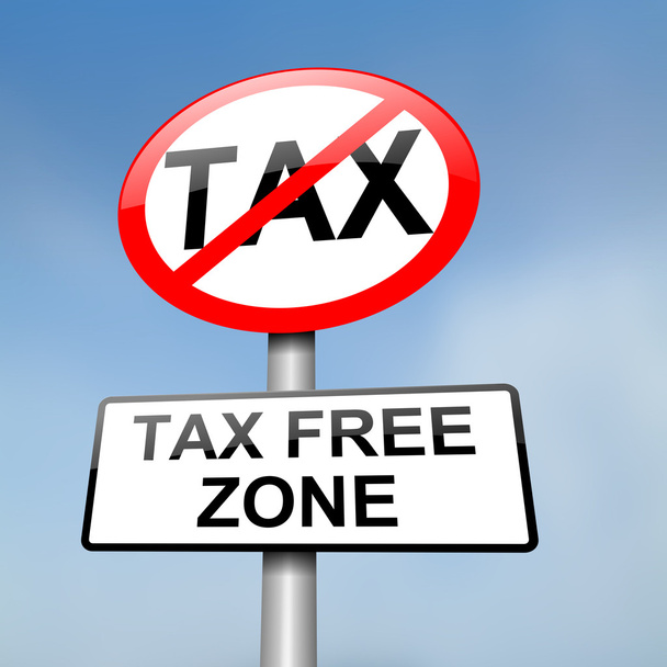 Tax free zone. - Photo, Image