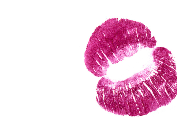 schöne lila Lippen. - Foto, Bild