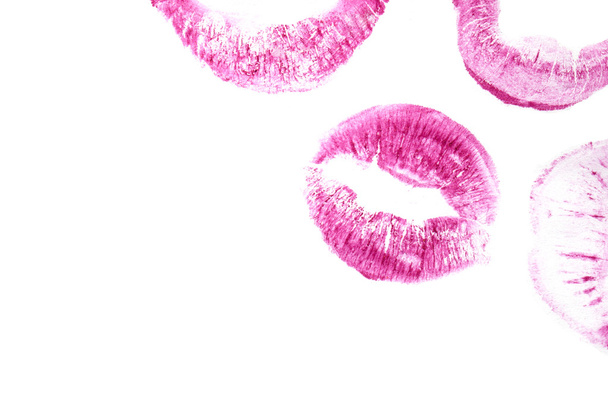 Belles lèvres violettes
. - Photo, image
