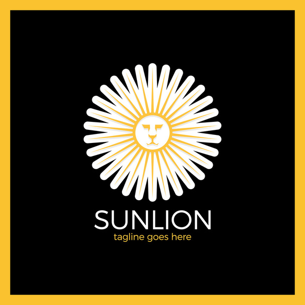 Logo del leone sole mito
 - Vettoriali, immagini