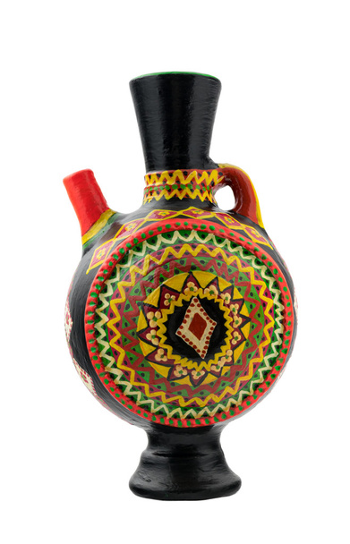 Ručně zdobené keramiky džbán - Fotografie, Obrázek