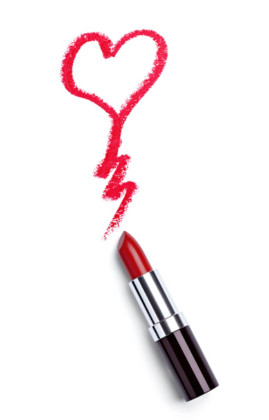 Hear shape love lipstick - Photo, Image