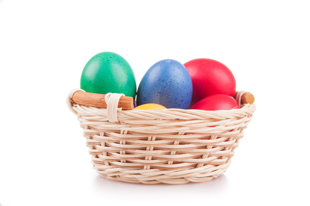 Easter colored eggs - Photo, Image