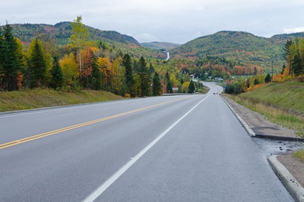 Picture of the Autumn road - Foto, Imagen