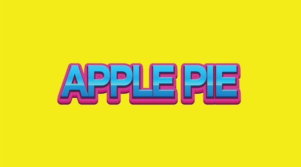 Apple Pie Style Text - Фото, зображення