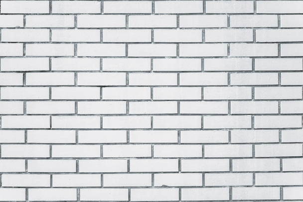 Exposed white vintage brick wall texture - Foto, Imagen