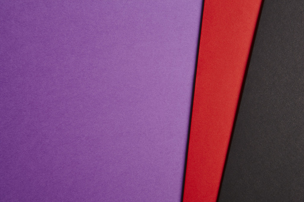 Colored cardboards background in purple red black tone. Copy spa - Photo, image