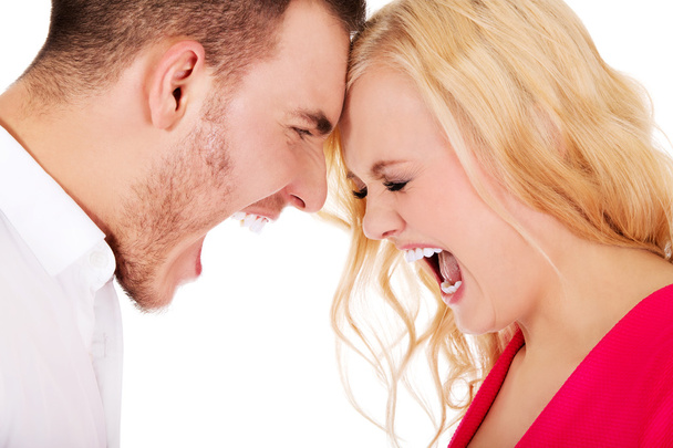 Young couple having an argue - Photo, Image