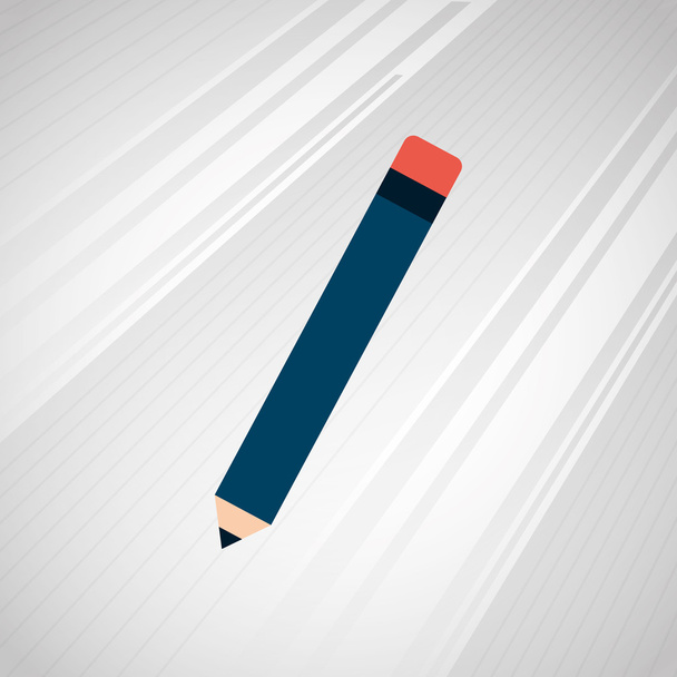 pencil icon design - Vector, Imagen