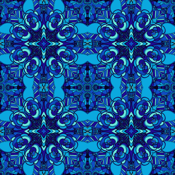 azul claro patrón abstracto sin costuras
 - Vector, Imagen